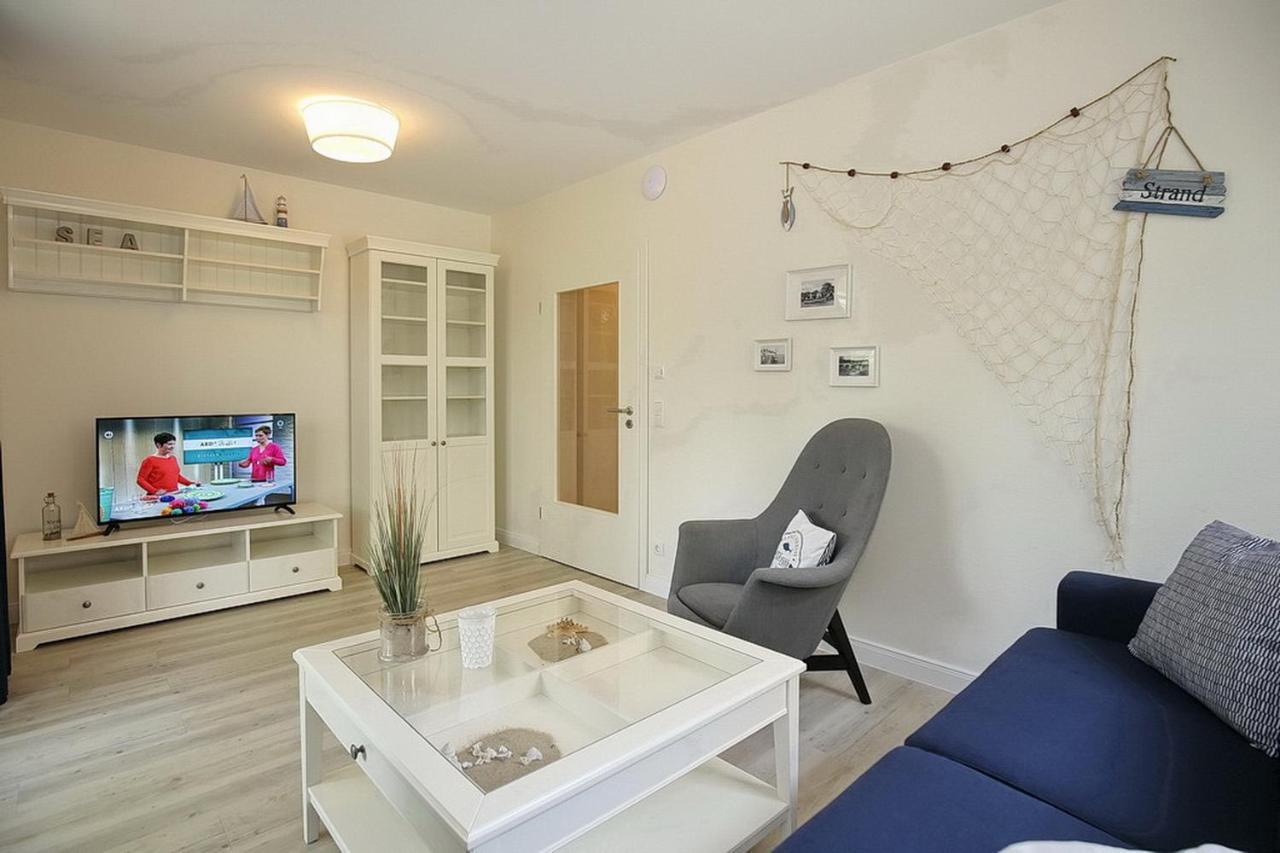 Strandvilla Scholle - Dorsch Wohnung 02 بولتينهاجين المظهر الخارجي الصورة