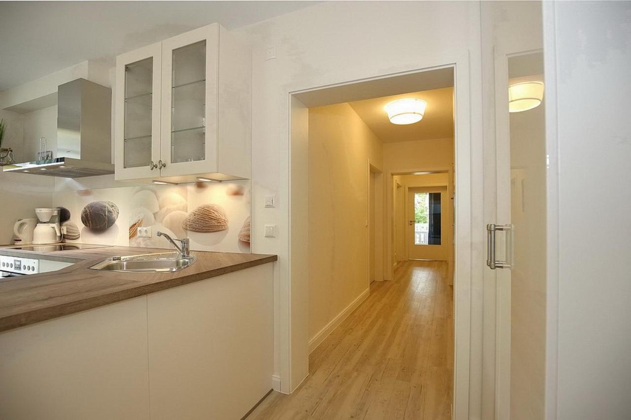 Strandvilla Scholle - Dorsch Wohnung 02 بولتينهاجين المظهر الخارجي الصورة