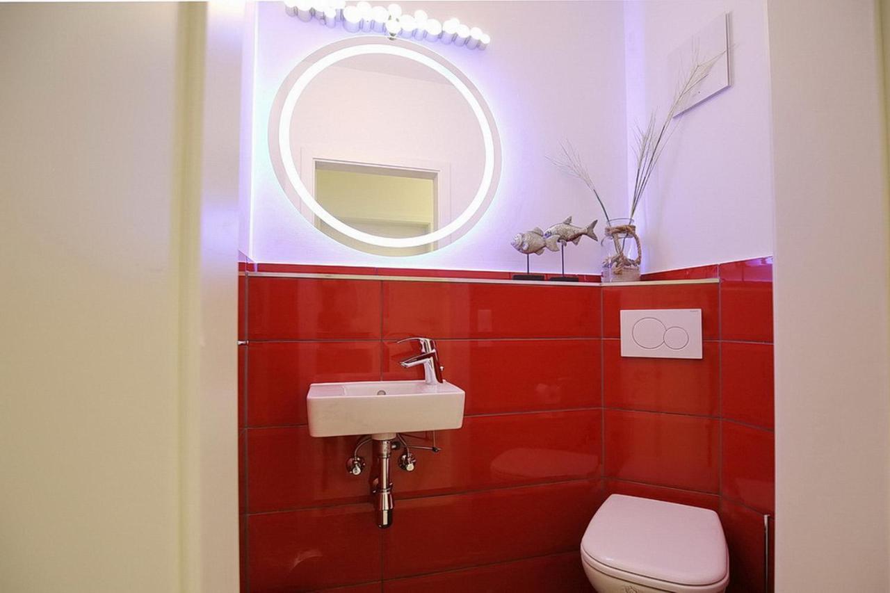 Strandvilla Scholle - Dorsch Wohnung 02 بولتينهاجين المظهر الخارجي الصورة